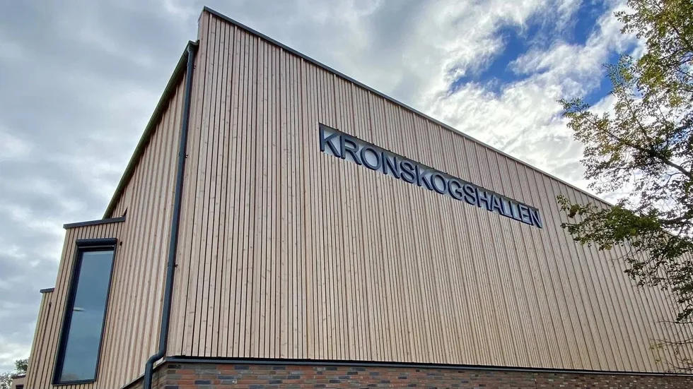 I dag invigs nya Kronskogshallen.