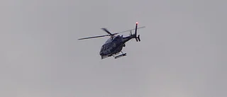 Polisens svar om hovrande helikoptern