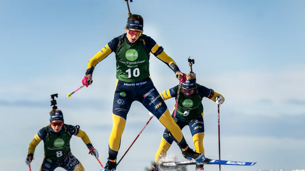 Elvira Öberg är frisk och kan träna med landslaget igen. Arkivbild.