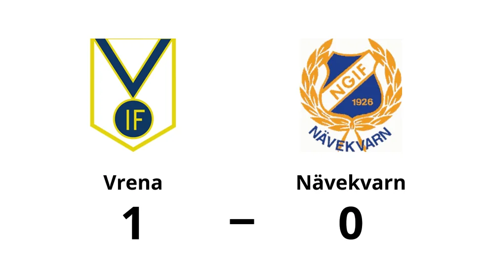 Vrena IF vann mot Nävekvarns GoIF