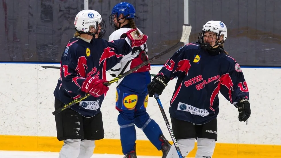 Östergötland/Gotlands lag överraskade i TV-pucken. 