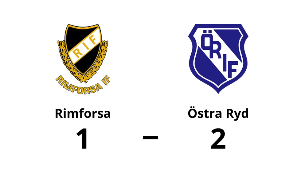 Rimforsa förlorade mot Östra Ryds IF