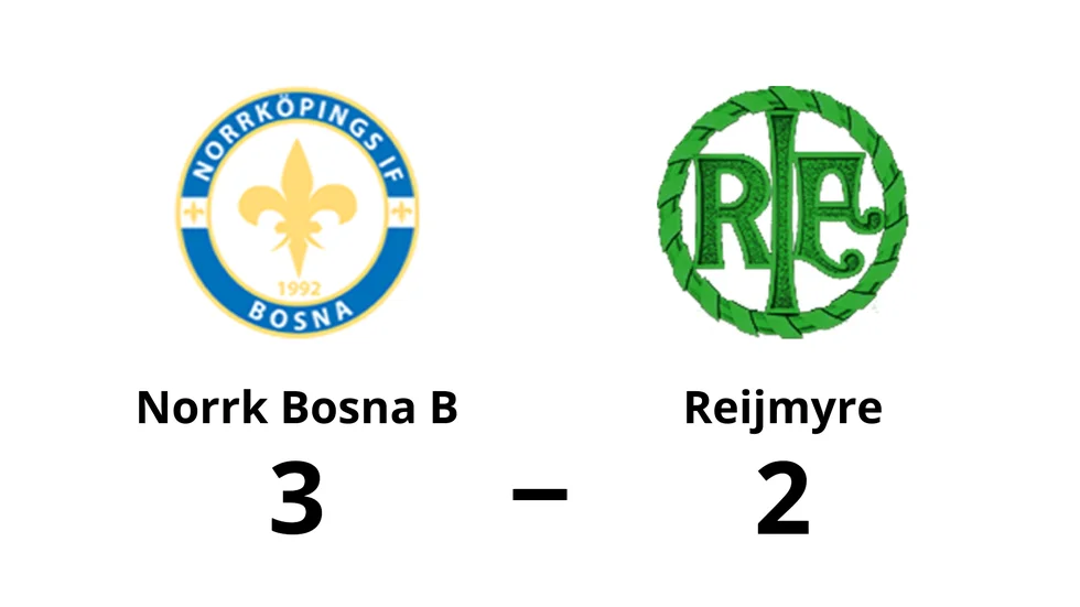 Norrköpings IF Bosna B vann mot Reijmyre IF