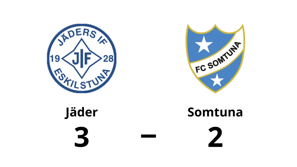 Jäders IF vann mot FC Somtuna