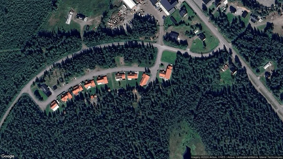 Området kring Metarvägen 1