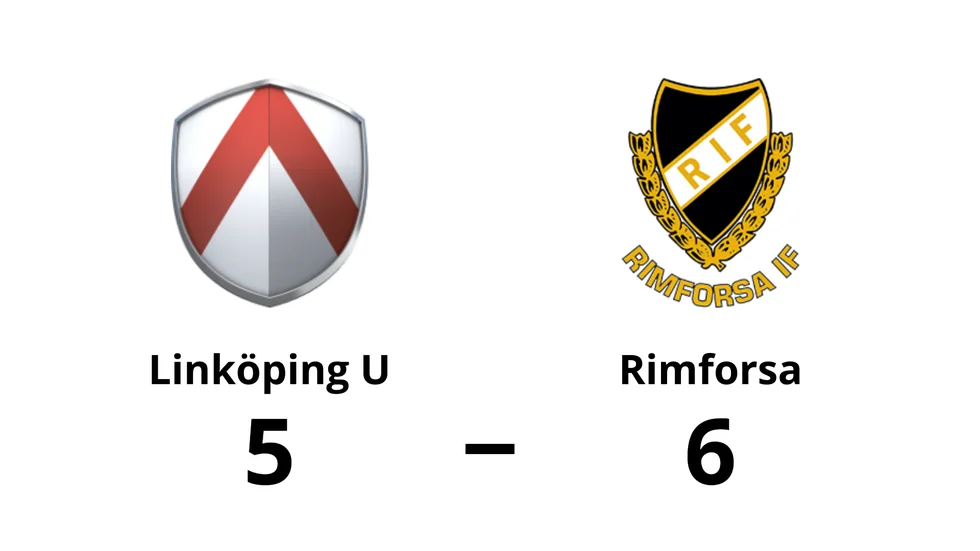 Linköping IBK Ungdom förlorade mot Rimforsa