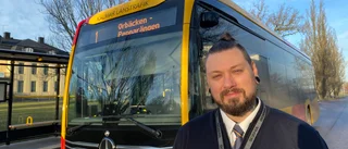 Chauffören David om Västerviks nya elbuss: "Fantastisk"