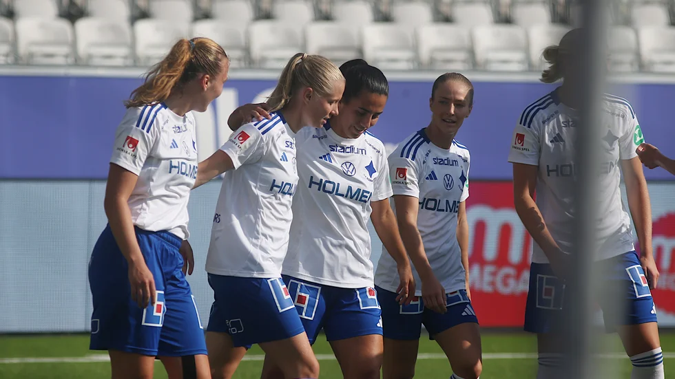 Sara Kanutte Fornes, Elin Rombing och de andra IFK-lirarna fick revansch mot Växjö. Det slutade 1-0 på "Parken".