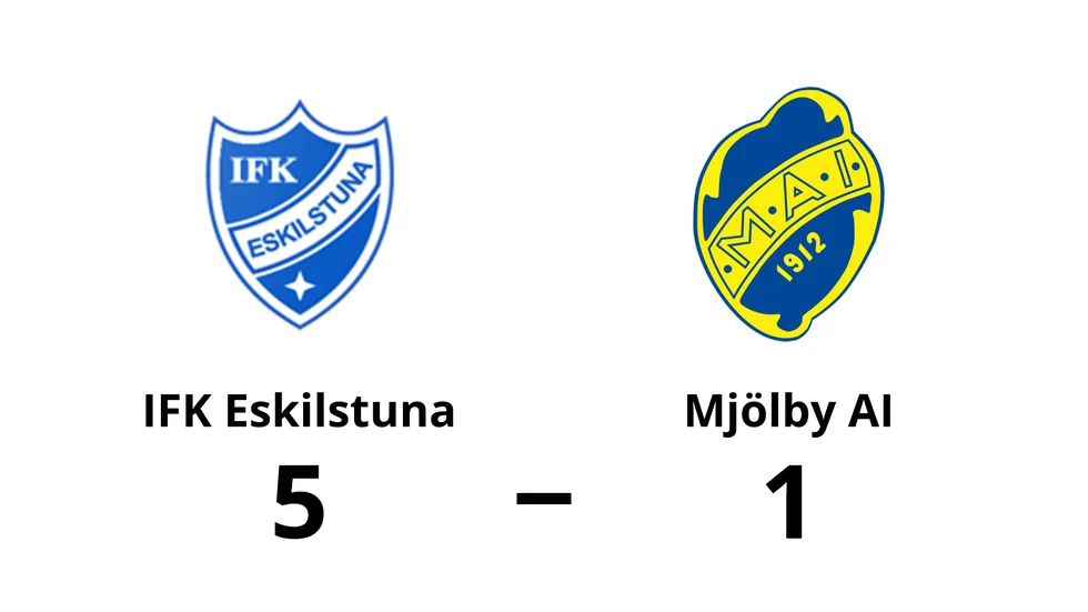 IFK Eskilstuna vann mot Mjölby AI