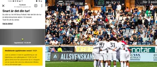 Rusning efter Siriusbiljetter – hemsidan kraschade