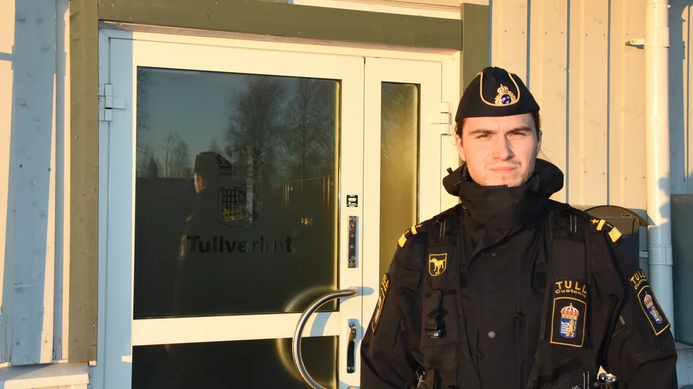 Erik Furmark gruppchef Tullverket Haparanda är positiv till de nya befogenheterna.