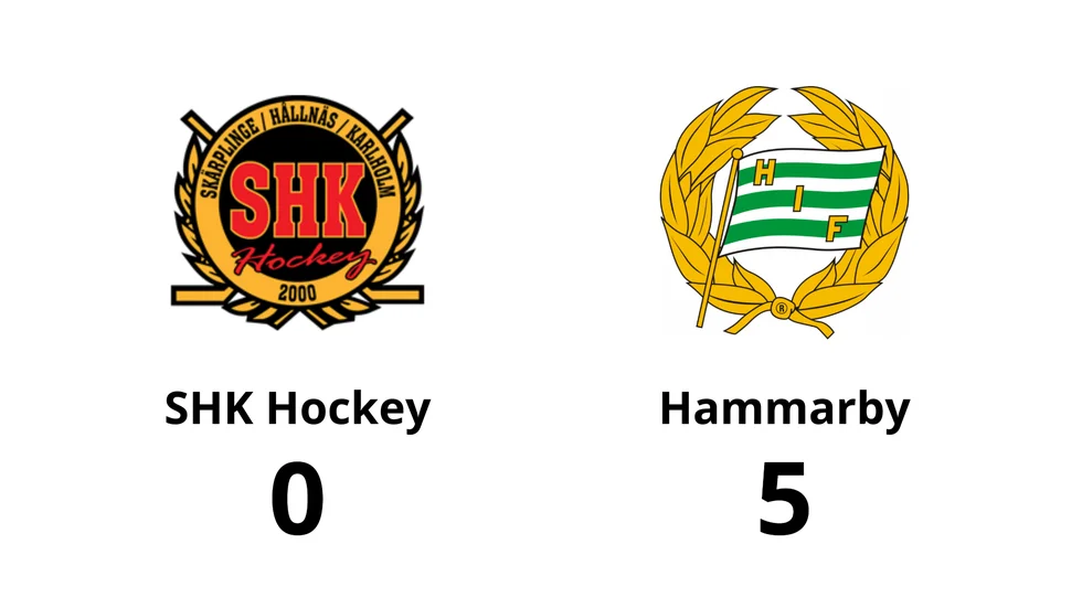 SHK Hockey förlorade mot Hammarby IF