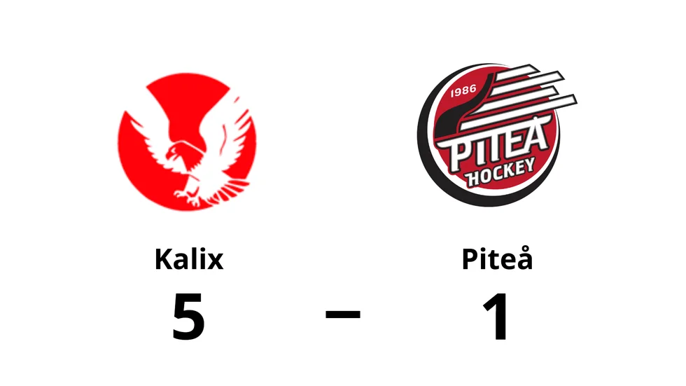 Kalix HC vann mot Piteå HC
