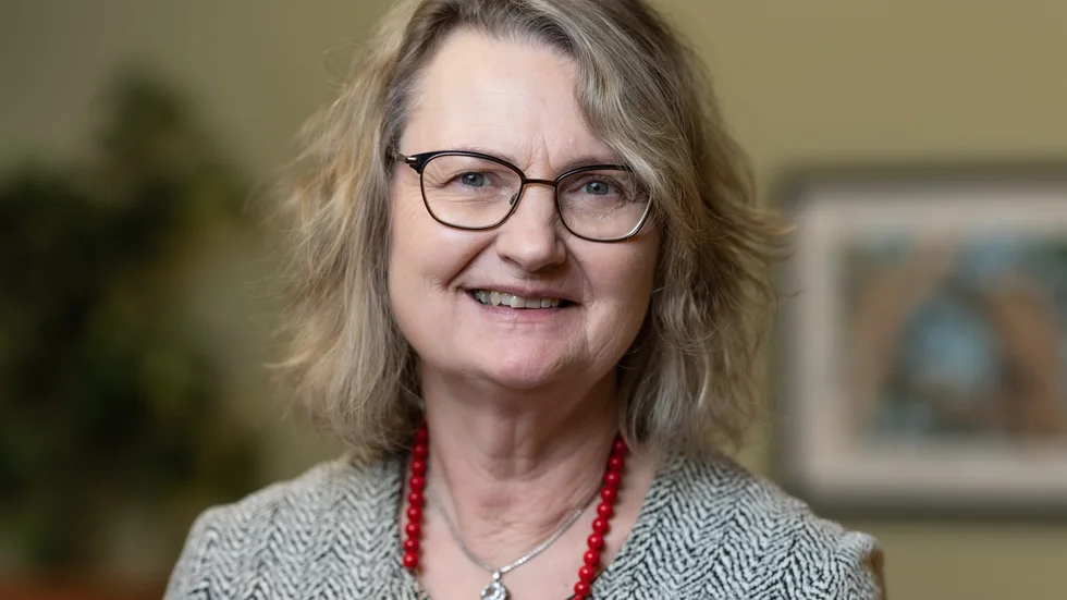 Marie Wilén (C), kommunstyrelsens ordförande i Heby.