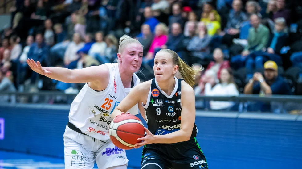  Sofia Hägg visade närmast perfekt skytte i segermatchen mot Södertälje.