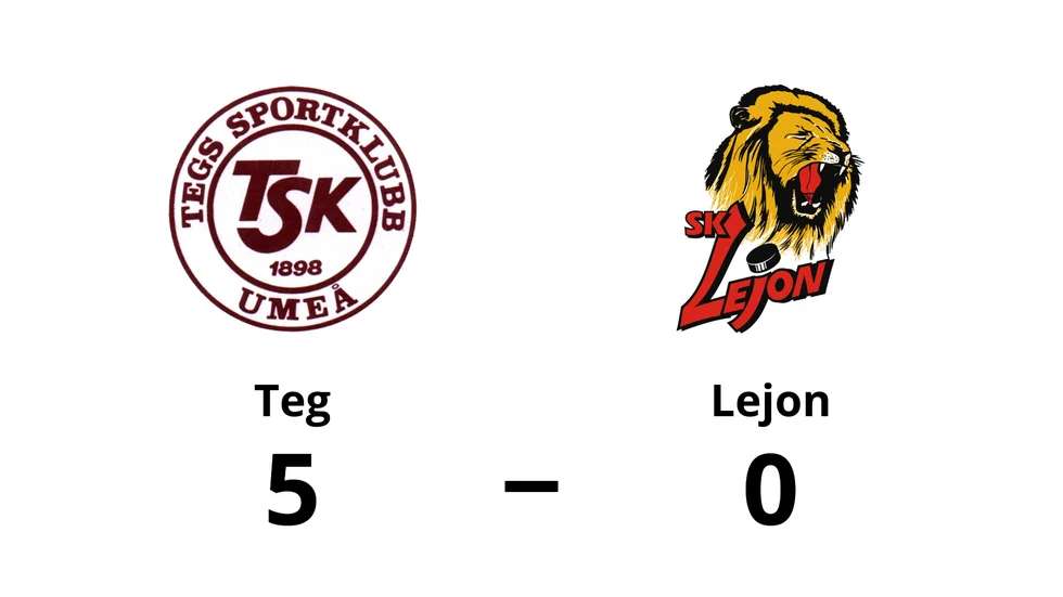 Teg vann mot Lejon