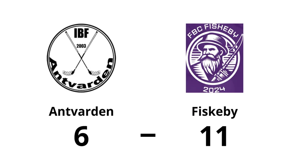 IBF Antvarden förlorade mot FBC Fiskeby
