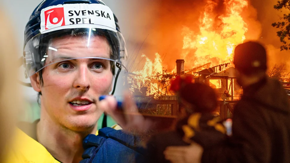 Tidigare Luleå Hockeyspelaren Isac Lundeström bor bara några mil från den förödande skogsbranden som härjar i Los Angeles. "Det är kusligt".