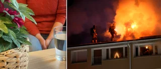 Storbranden i Uppsala startade på Julias balkong