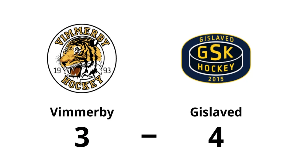 Vimmerby HC förlorade mot Gislaveds SK