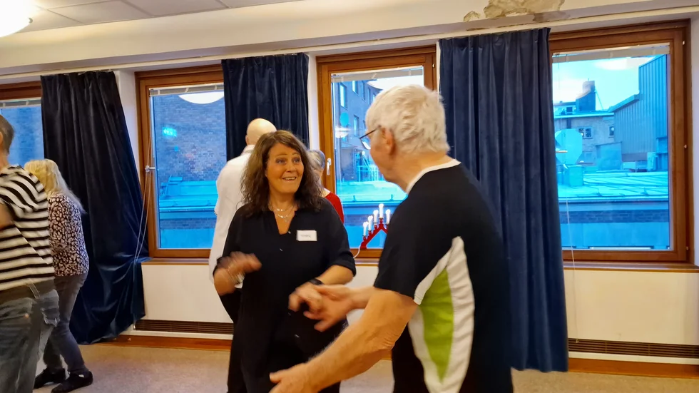 För Inger Lundström som flyttat till Luleå från Kiruna har dansgruppen fått stor betydelse.