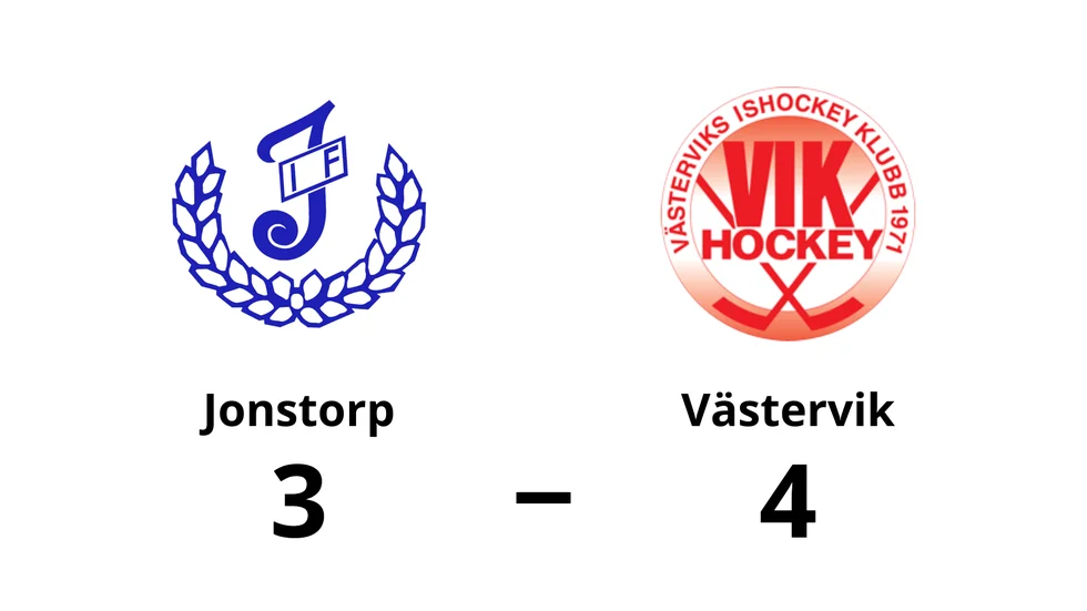 Jonstorps IF IshF förlorade mot Västerviks IK