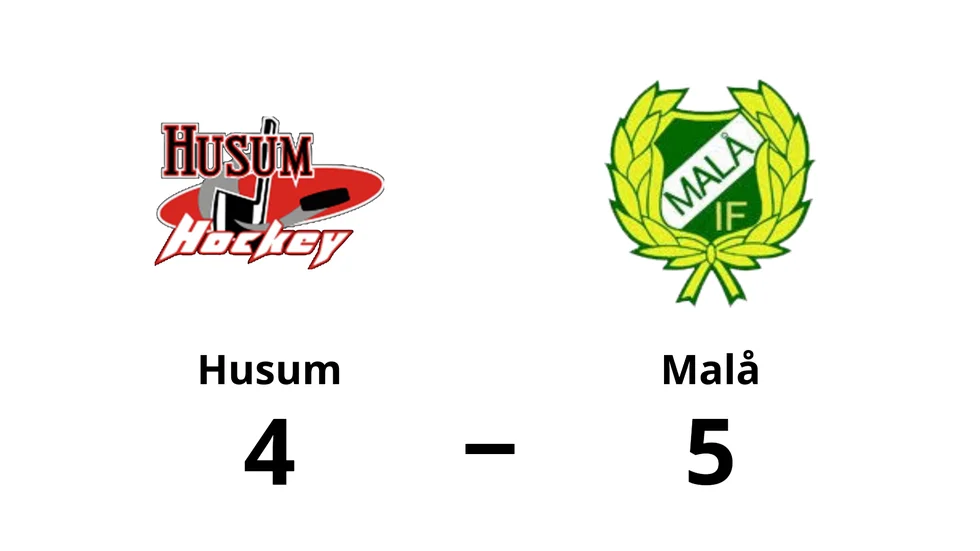 Husum HK förlorade mot Malå IF