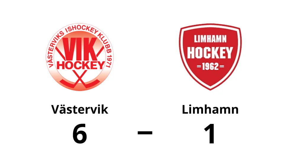 Västerviks IK vann mot Limhamn HK