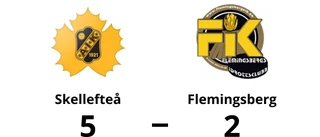 Liam Hedman gjorde två mål när Skellefteå vann