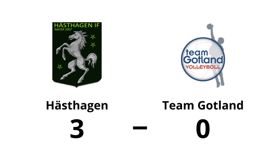 Hästhagen vann mot Team Gotland