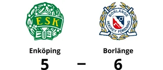Enköping förlorade efter förlängning mot Borlänge