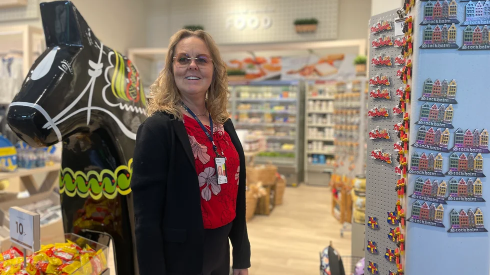 Charlotte Ljunggren, Swedavias marknadsdirektör, berättar att Marknadsplatsen nu nått halvvägs.