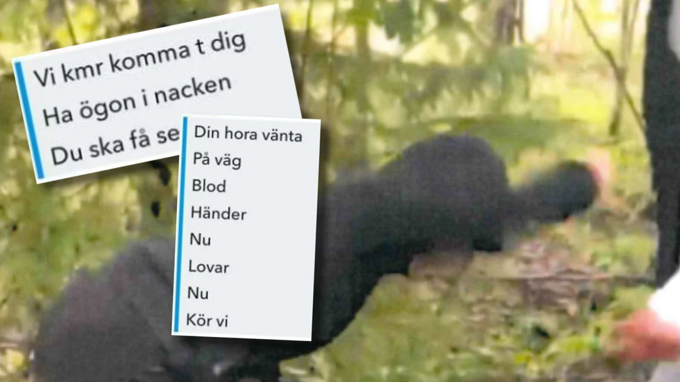 På filmen syns hur flickorna utdelar slag och sparkar mot offret.
