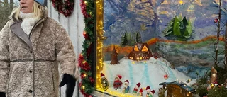 Julskyltning i Hamra med Kiruna i centrum