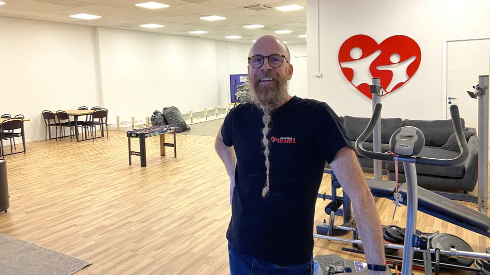 Fredrik Andersson kommer arbeta vid Assistansteam1s lokal på Gammelstadsvägen. "Man kan komma och träna utifrån de förutsättningar som man har, det ska vara öppet för alla". 