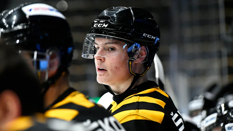Theo Keilin tillhör Skellefteå AIK:s organisation men kommer att lånas ut till Piteå Hockey. Till att börja med i helgens matcher, men kanske även resten av säsongen. (Arkivbild)