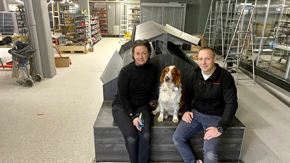 Helene och Thomas Samuelssons dröm att driva egen matmarknad blir snart verklighet.