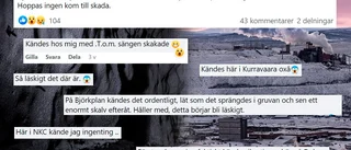 Kirunabor upplever att skalven ökar • När brytningen går djupare ökar spänningarna • LKAB: "Allt kan vi inte förutse"