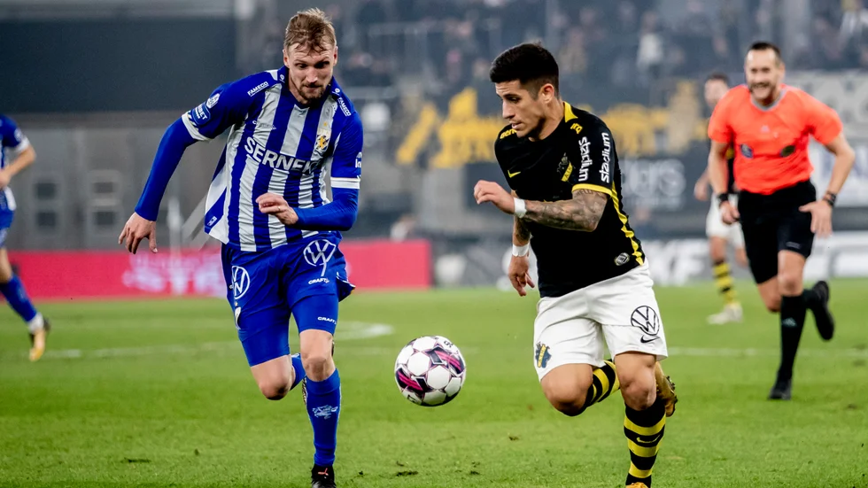 Sebastian Eriksson och hans blåvita IFK Göteborg slog Nicolas Stefanellis AIK med 1–0 i storklubbsmötet på Gamla Ullevi.