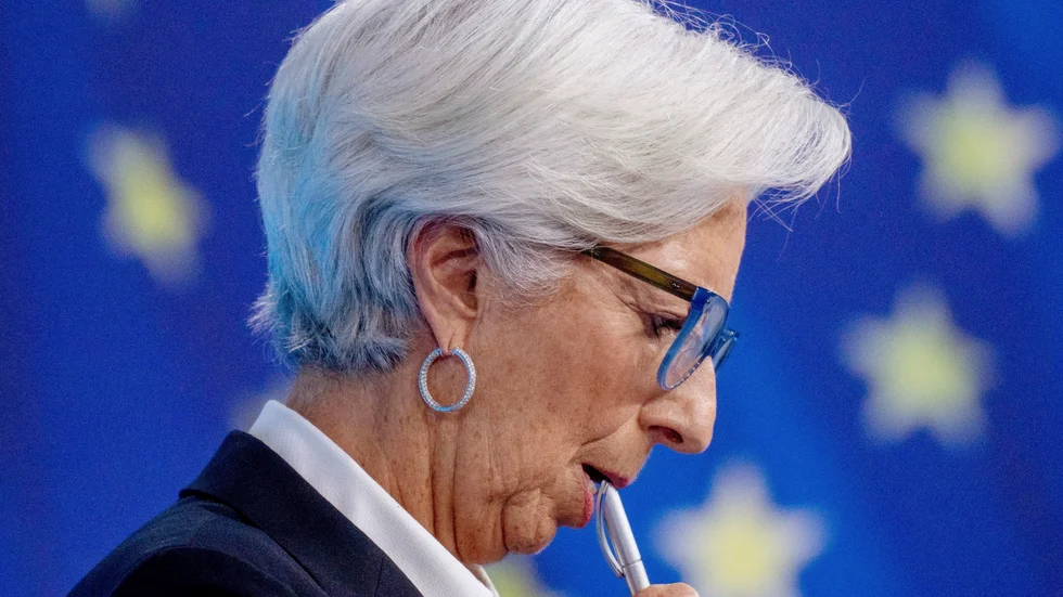 ECB-chefen Christine Lagarde. Arkivbild.