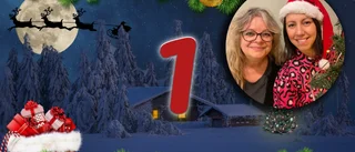 Välkomna till Anna och Jessicas julkalender – öppna lucka 1 här!