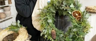 Kransbindning poppis aktivitet i juletid • Proffset: "”Det finns ingenting som är rätt eller fel"