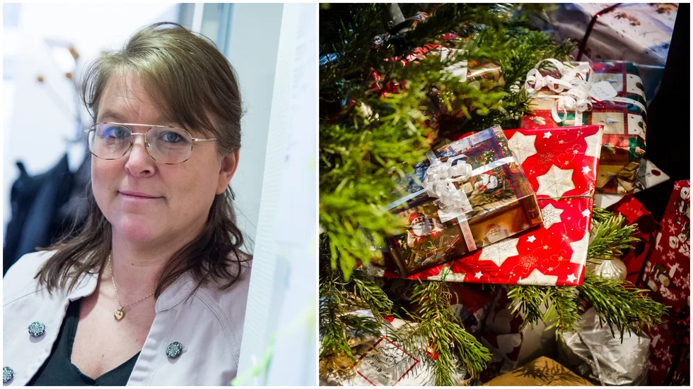 Jannica Sjöblad, ordförande för kommunal i Västervik, uttalar sig om kommunens sparåtgärder.