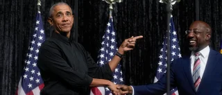 Obama draghjälp för Warnock i Georgia