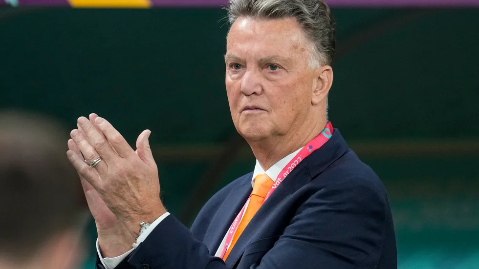 Nederländernas förbundskapten Louis van Gaal. Arkivbild.