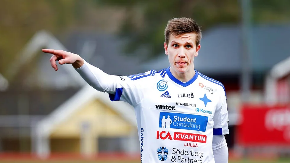 Seger till sist. Anton Andersson gjorde ett av målen när IFK Luleå vann mot Vasalund på bortaplan. Men det var nerv in i det sista.