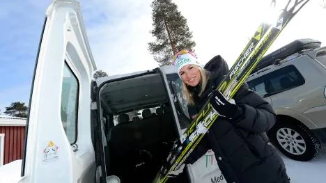 Magdalena Pajala slutade trea i prologen - men valde sedan att inte ställa upp i söndagens lopp.