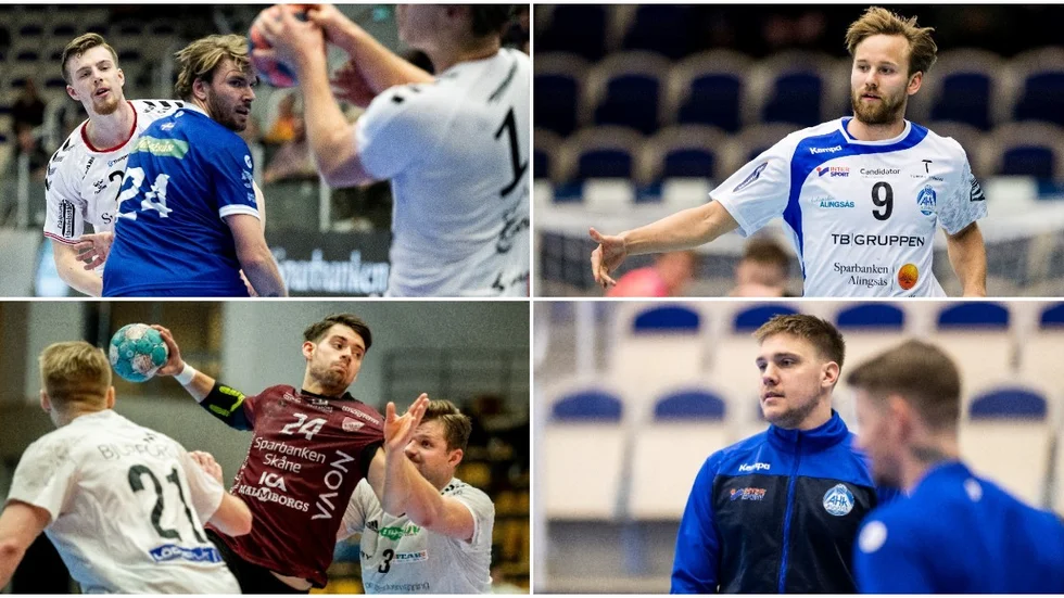 Erik Persson, Andreas Flodman, Fredrik Olsson och Daniel Blomgren spelade alla i ligalandslagets landskamper den gångna helgen.