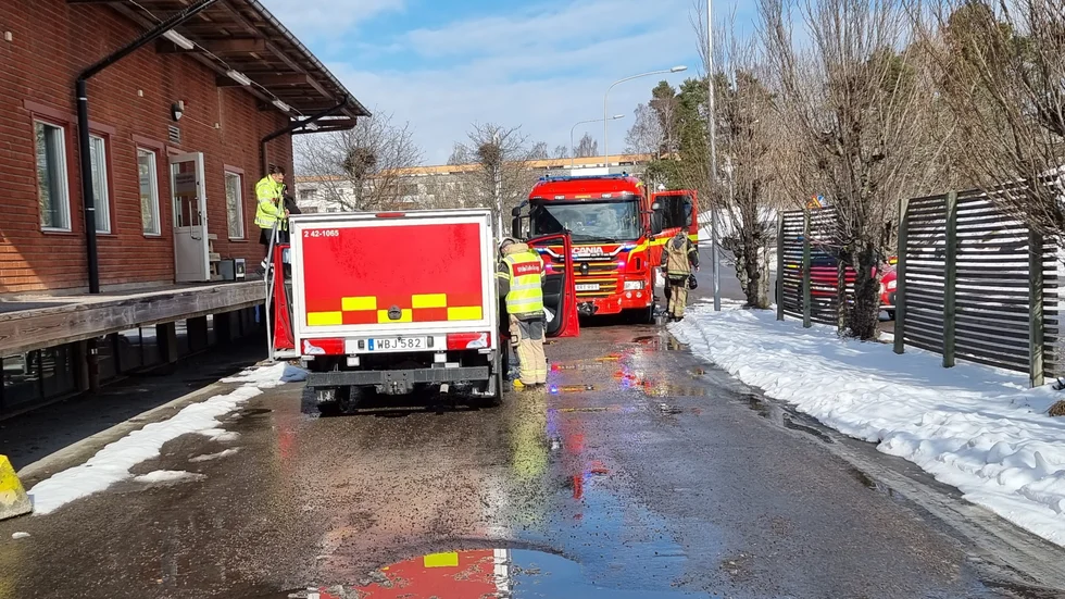 Räddningstjänst ryckte ut och kunde efter en kontroll återgå till stationen.