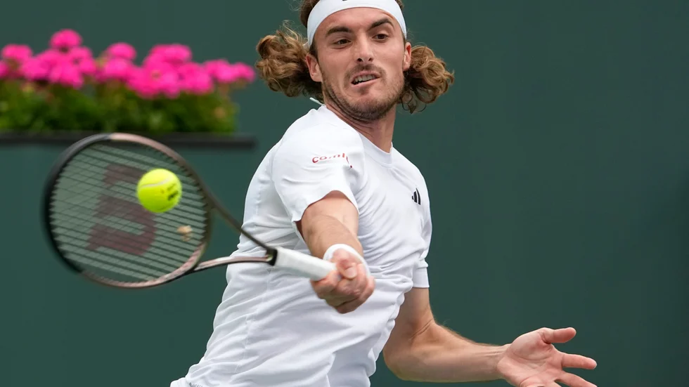 Stefanos Tsitsipas har spelat färdigt i ATP-tävlingen.